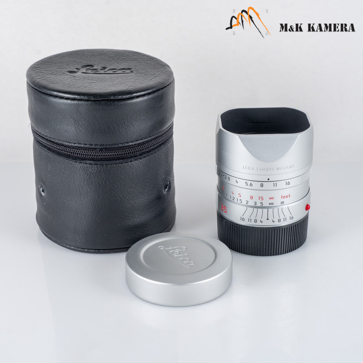 Leica Summarit-M 35mm/F2.4 ASPH Silver Lens Germany 11679 #88976
