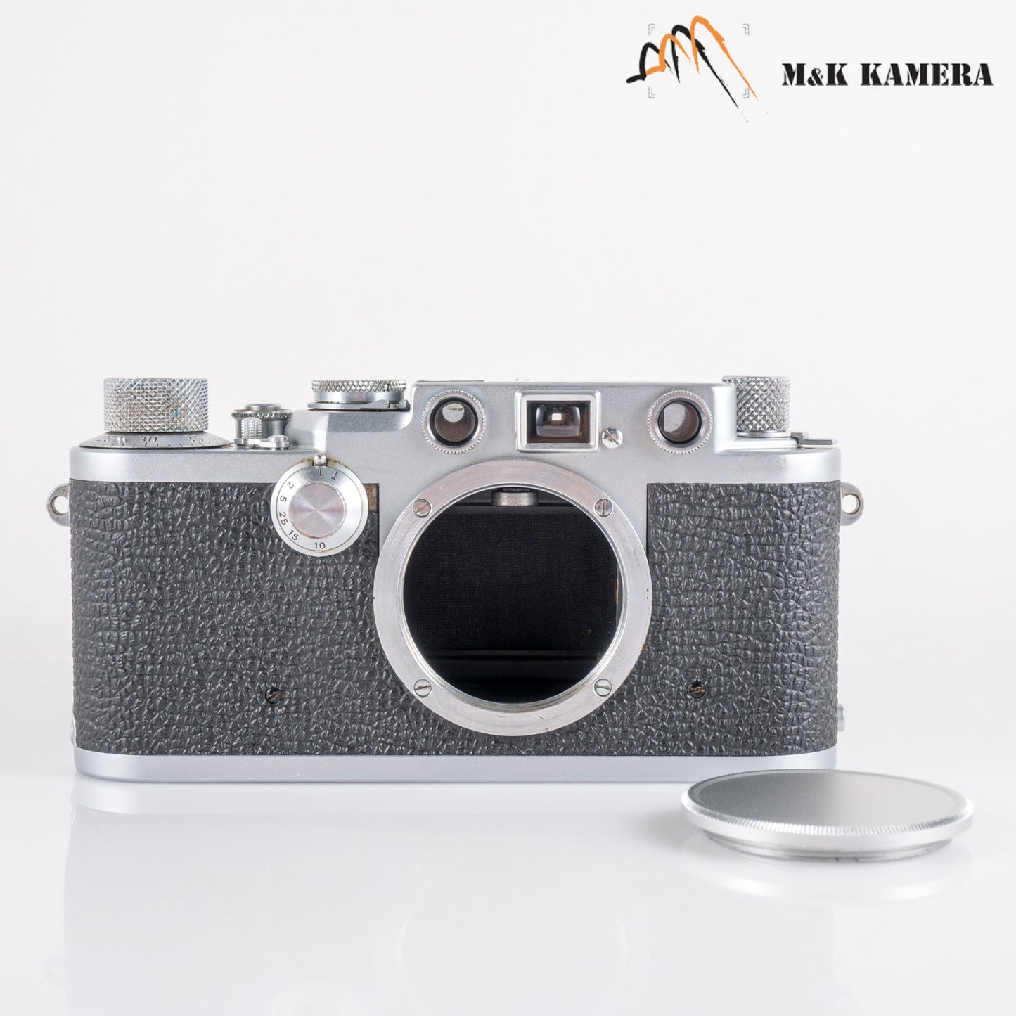 Leica IIIF Screw Mount Silver Film Rangefinder Camera #23889