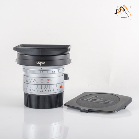 Leica Elmarit-M 24mm/F2.8 ASPH Silver Lens Yr.1998 Germany 11898 #11621