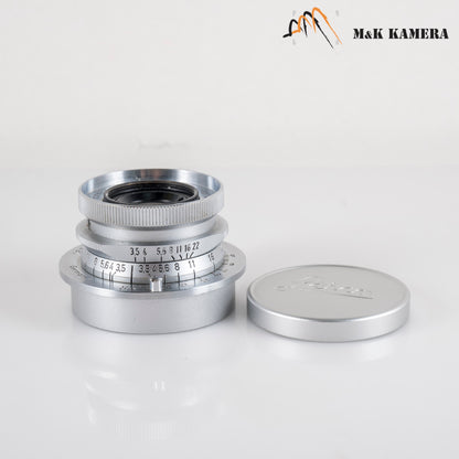 LEITZ Leica Summaron L39 35mm/F3.5 Lens Yr.1954 LTM Germany #88724