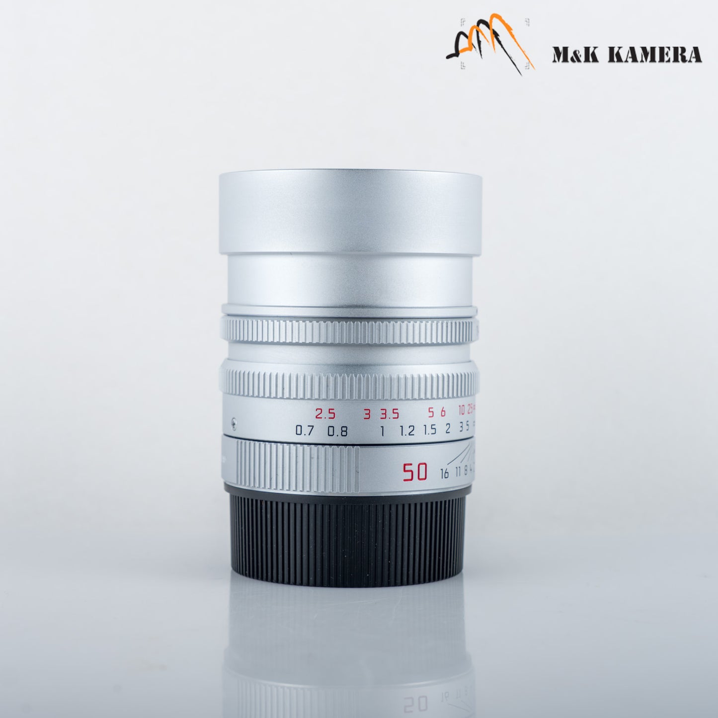Leica Summilux-M 50mm/F1.4 E46 ASPH Silver Lens Germany 11892 #23971