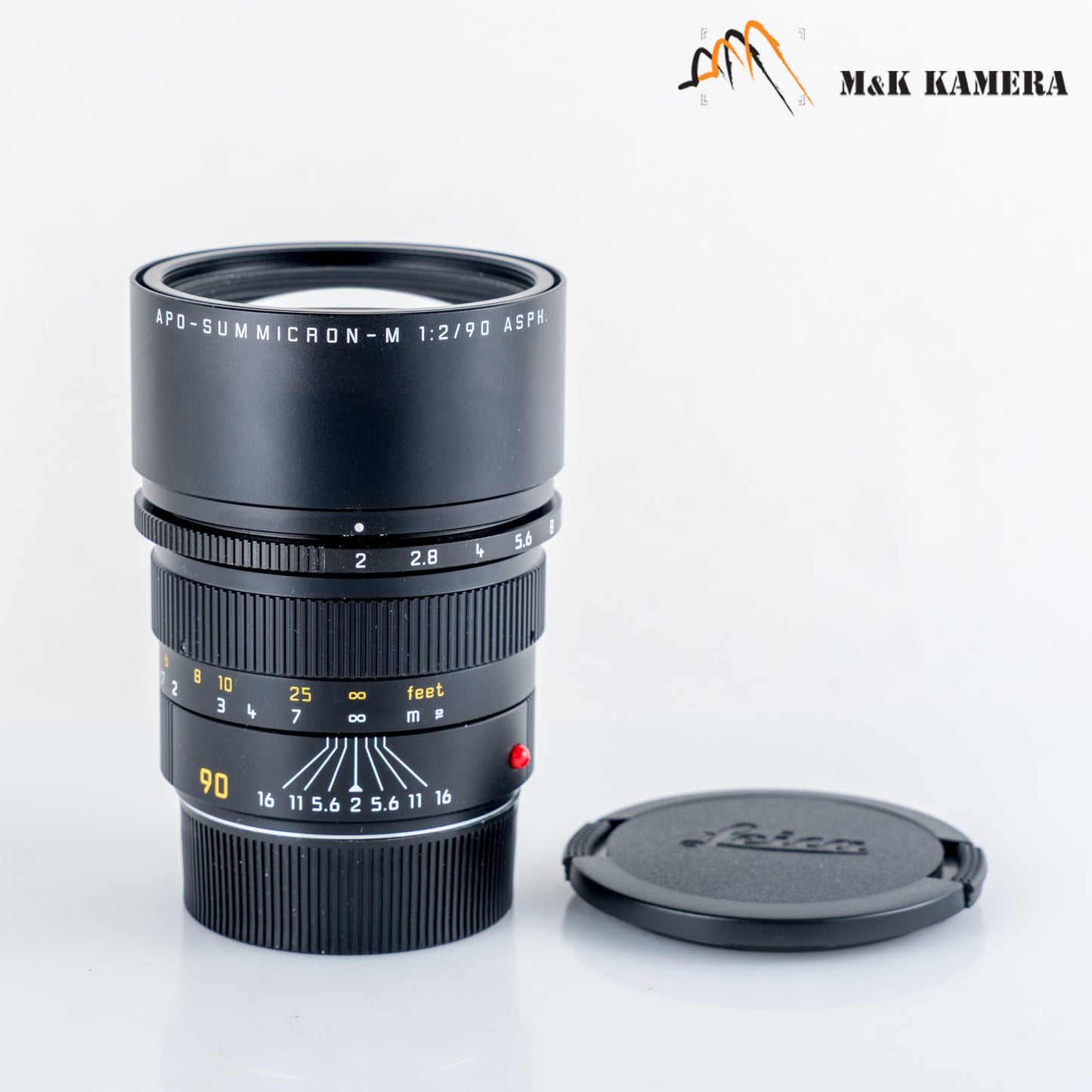 Leica APO-Summicron-M 90mm/F2.0 ASPH 11884 Black 6 bit coded 11884 #23972