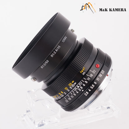 LEITZ Leica Elmarit-R 35mm/F2.8 Ver.I V1 Lens Yr.1970 Germany #69534