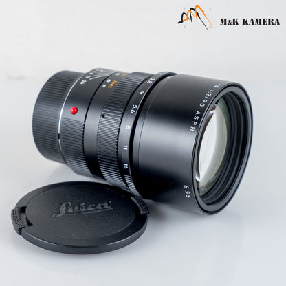Leica APO-Summicron-M 90mm/F2.0 ASPH 11884 Black 6 bit coded 11884 #12057