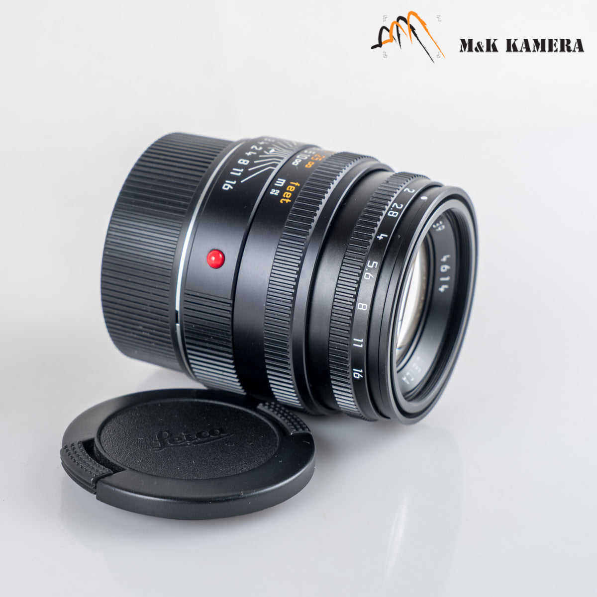 Leica Summicron-M 50mm/F2.0 Ver.V Black Lens Germany 11826 #88781