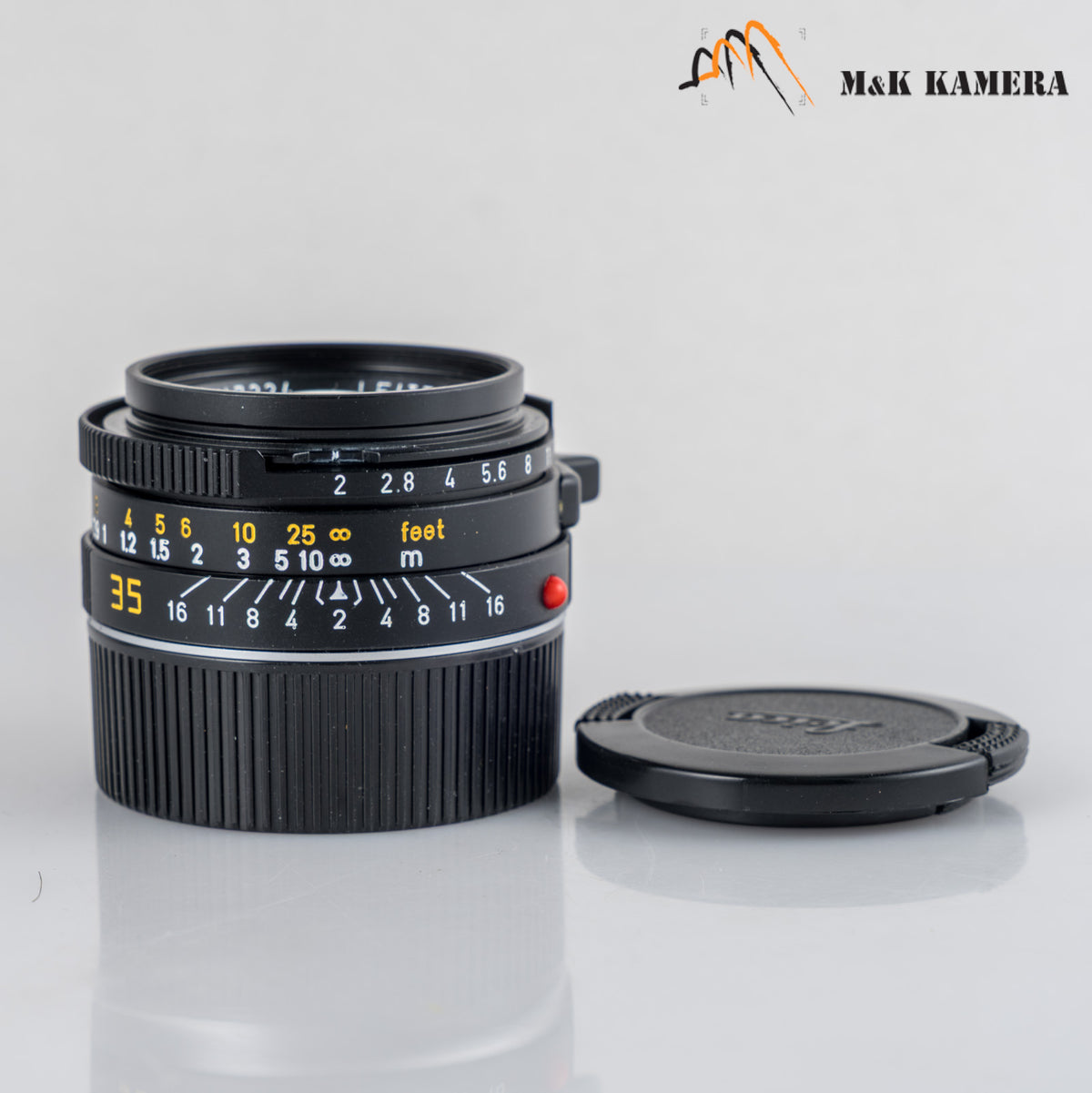 Leica Summicron-M 35mm/F2.0 Ver.4 7 Elements Black Lens Yr.1986 Canada 11310 #88932