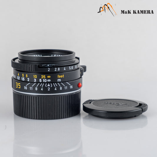 Leica Summicron-M 35mm/F2.0 Ver.4 7 Elements Black Lens Yr.1986 Canada 11310 #88932