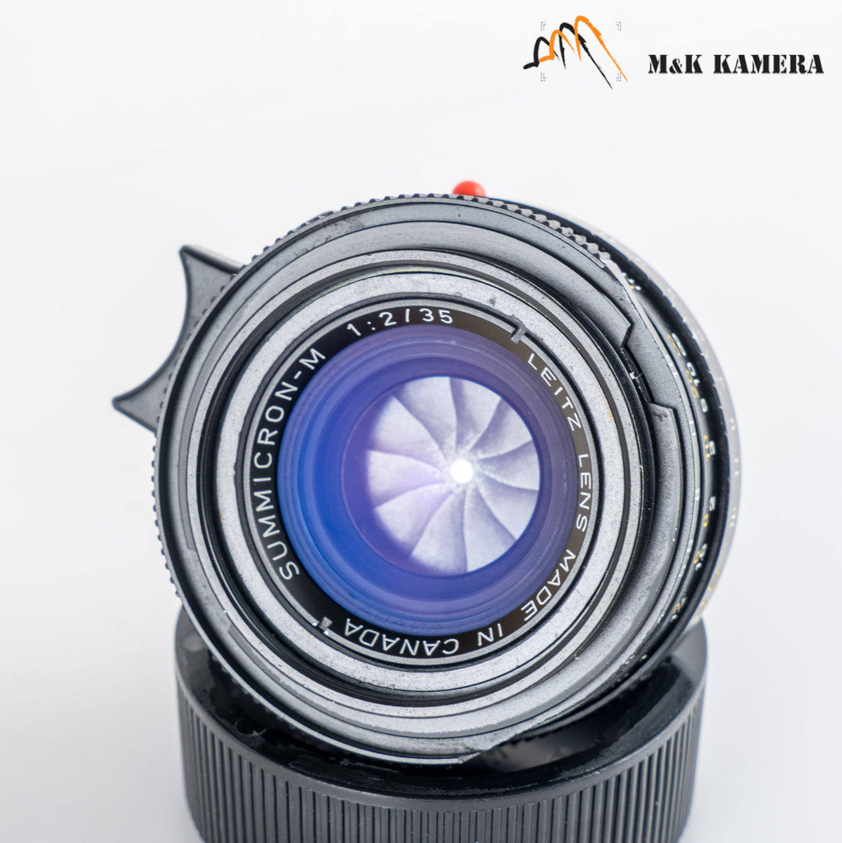 LEITZ Leica Summicron-M 35mm/F2.0 Ver.4 7 Elements Black Lens Yr.1984 Canada 11310 #88773
