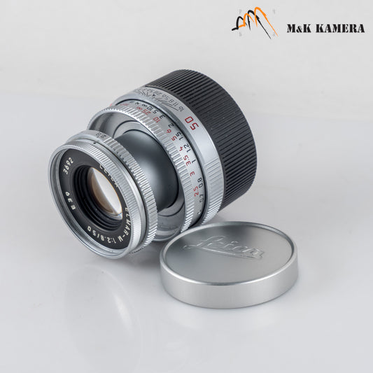 Leica Elmar-M 50mm/F2.8 Ver.II Silver Lens Yr.1995 11823 #88760