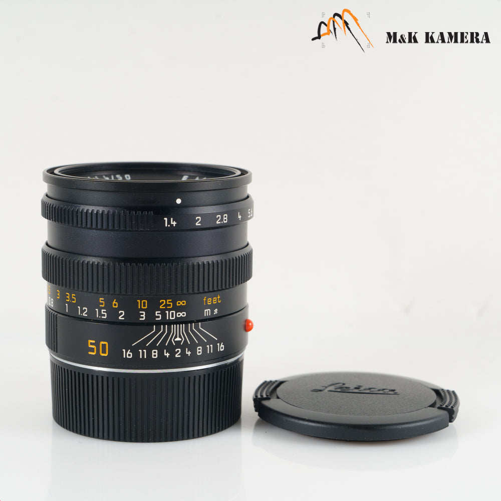Leica Summilux-M 50mm/F1.4 Pre-A Black Lens Yr.2002 Germany 11868 #10854