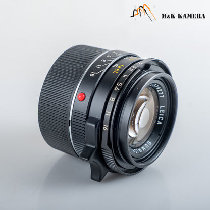 Leica Summicron-M 35mm/F2.0 Ver.4 7 Elements Black Lens Yr.1991 Germany 11310 #23951