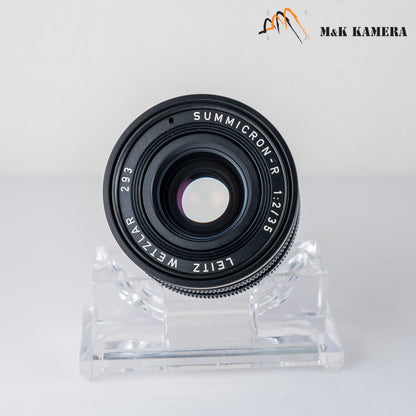 Leica Summicron-R 35mm/F2.0 E55 Ver.II V.2 Black boxed #12134