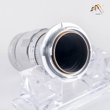 LEITZ Leica Elmar M 90mm/F4.0 E39 Ver.II V2/ 3 Elements Silver Lens Yr.1962 Germany 11830 #11237