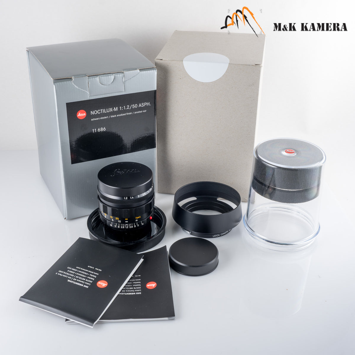 Leica Noctilux-M 50mm/F1.2 ASPH Black Lens Germany 11686 #24036