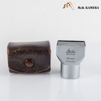 Leica Viewfinder Silver 3.5cm 35mm SBLOO/12010 #12120