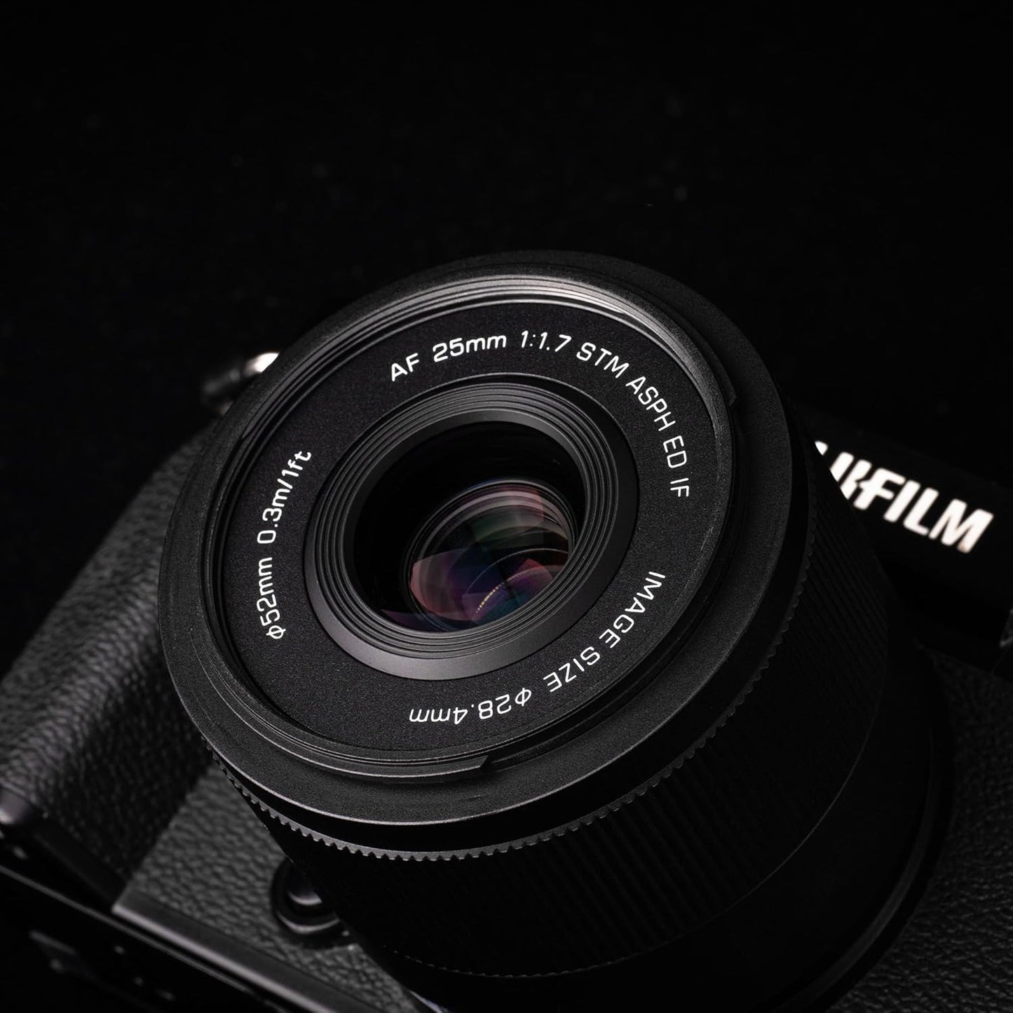 Viltrox 25mm F1.7 Black X-Mount AF APS-C Lens