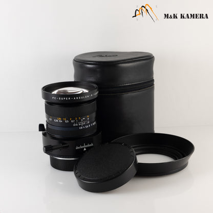 Leica PC-Super-Angulon-R 28mm/F2.8 Lens Yr.1989 Germany #87515