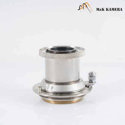LEITZ Leica Elmar L39 50mm/F3.5 Nickel plated Lens LTM Germany Nickel #10572