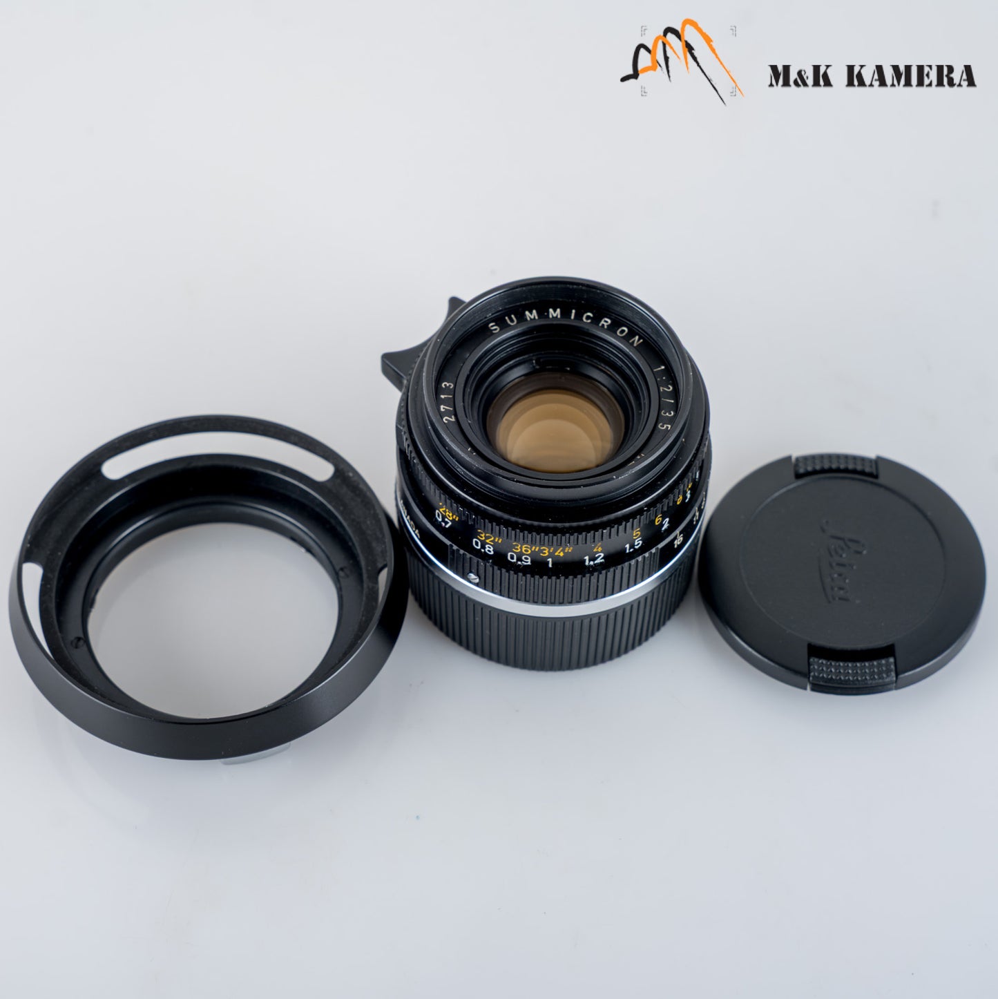 LEITZ Leica Summicron-M 35mm/F2.0 E39 6E/ Elements Lens Yr.1974 Canada #23942
