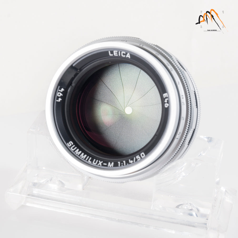 Brand New Leica Summilux-M 50mm/F1.4 11714 2025 Version E46 Silver