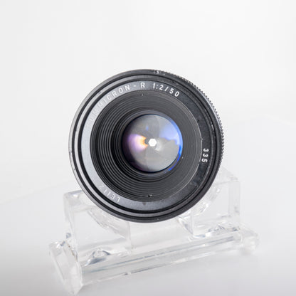 LEITZ Leica Summicron-R 50mm/F2.0 Ver.II V2 Lens Yr.1985 Canada 11215 #23864