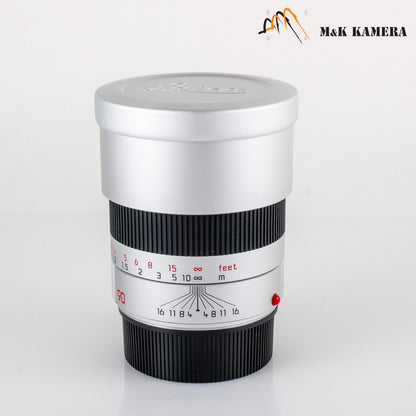 Leica Summarit-M 90mm/F2.4 Silver Lens Germany 11685 #11828