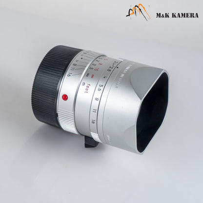 Leica Summarit-M 35mm/F2.4 ASPH Silver Lens Germany 11679 #88976
