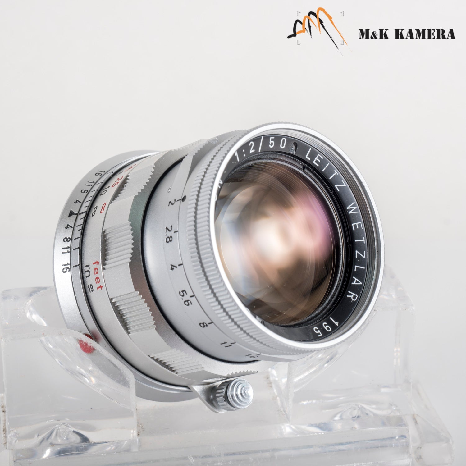 LEITZ Leica Summicron M 50mm/F2.0 Rigid V2 Ver.II Lens Yr.1962