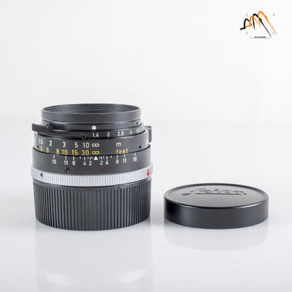 LEITZ Leica Summilux M 35mm/F1.4 Pre-Asph Black Lens Yr.1972 Canada #23757