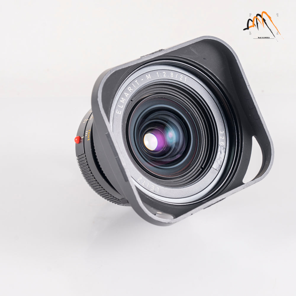 LEITZ Leica Elmarit M 21mm/F2.8 E60 Pre-A Black Lens Yr.1983 Canada #11370
