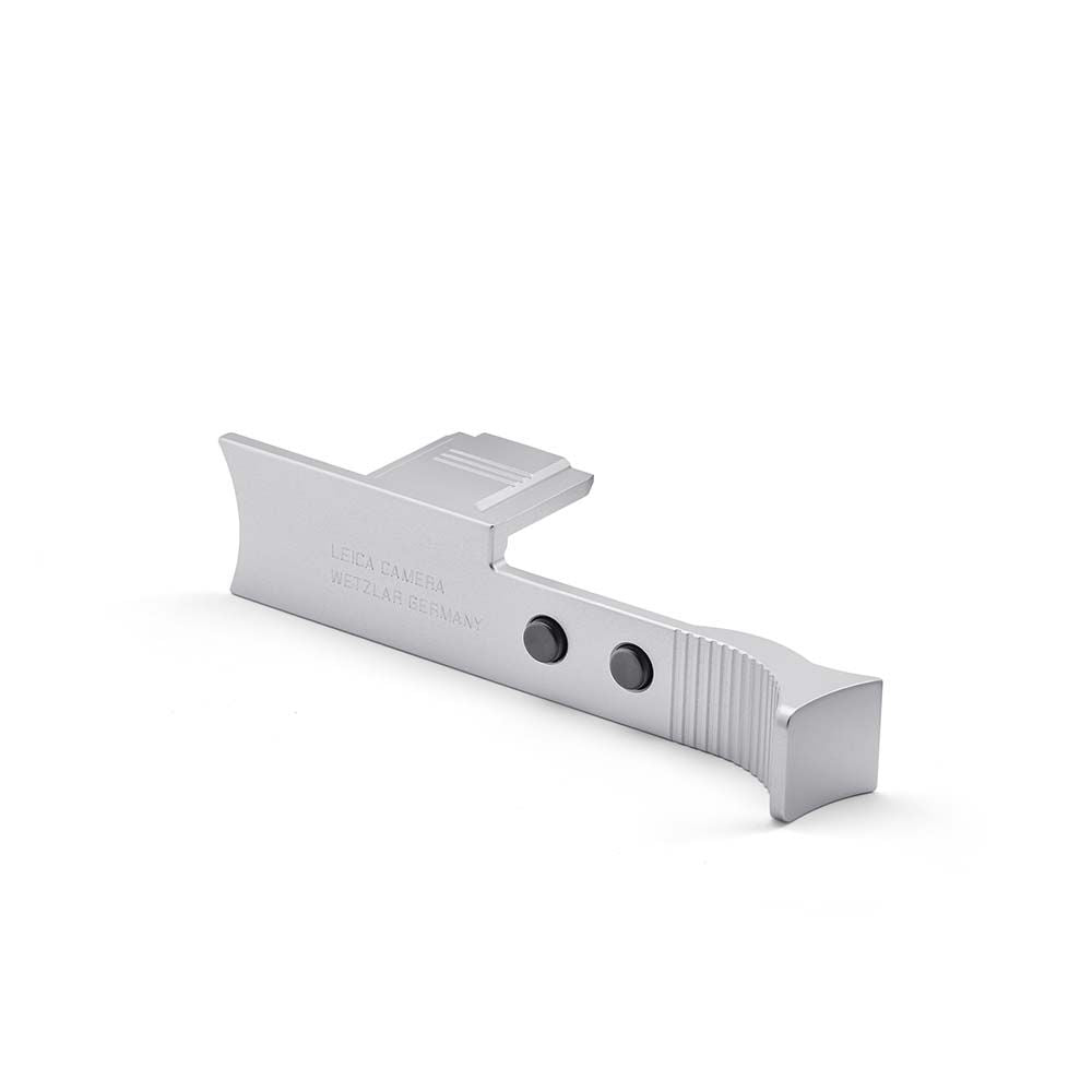 Brand New Leica Thumb Support Silver Q3 #19534