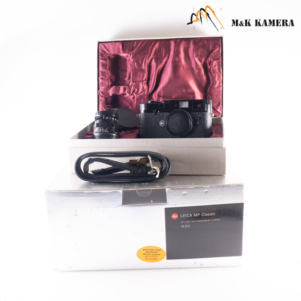 Leica MP Classic Black Paint Film Rangefinder Camera 10317 10317 #22551