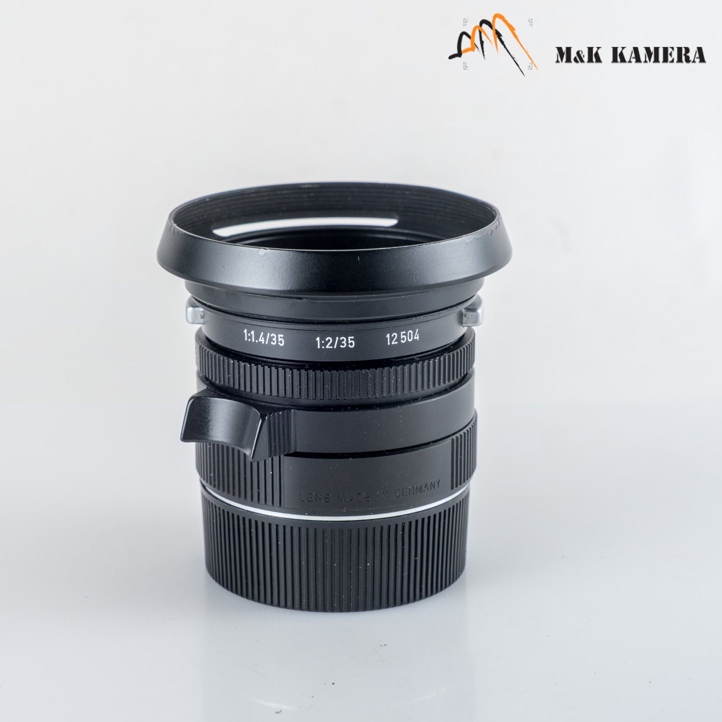 Leica Summicron-M 35mm/F2.0 ASPH/ 11879 Black + hood 12504 11879 #88924