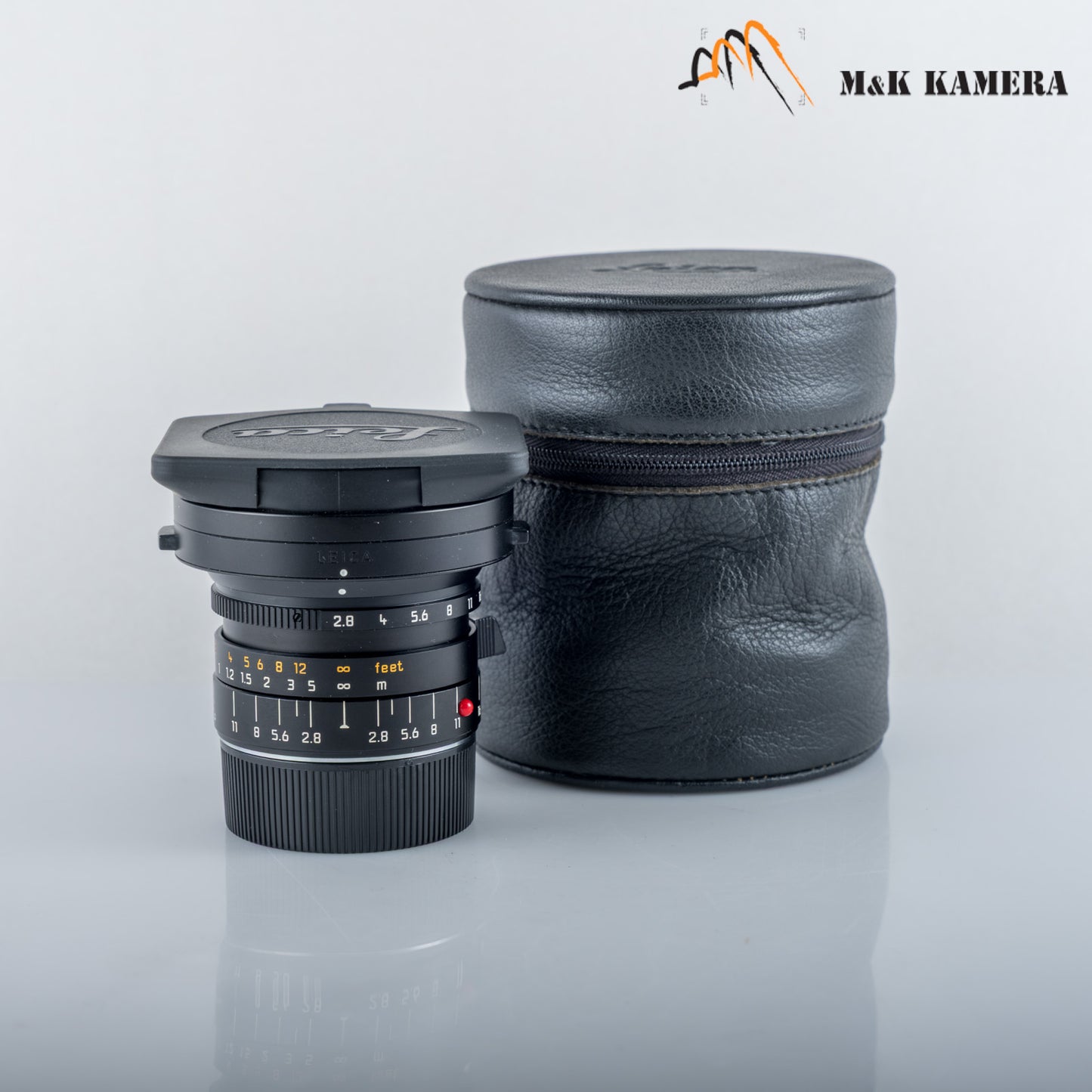 Leica Elmarit-M 21mm/F2.8 ASPH Black Lens Yr.2007 Germany 11135 #12095