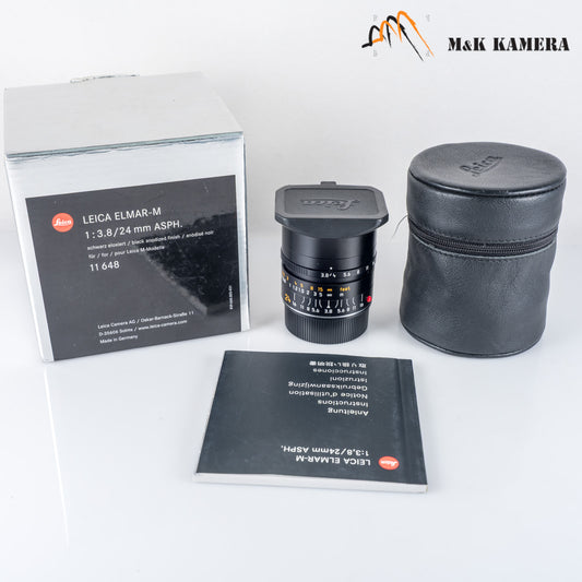 Leica Elmar-M 24mm/F3.8 ASPH Lens Germany 11648 #12168