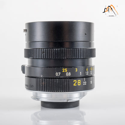 LEITZ Leica Elmarit-M 28mm/F2.8 Ver.III Lens Yr.1982 Canada 11804 #23786