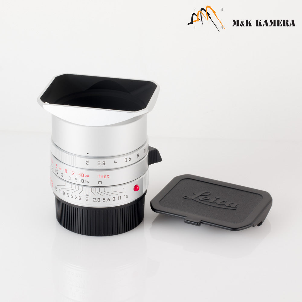Brand New Leica Summicron-M 35mm/F2.0 ASPH V2 Silver Lens Germany 11674 #11674