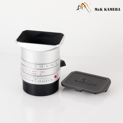 Brand New Leica Summicron-M 35mm/F2.0 ASPH V2 Silver Lens Germany 11674 #11674