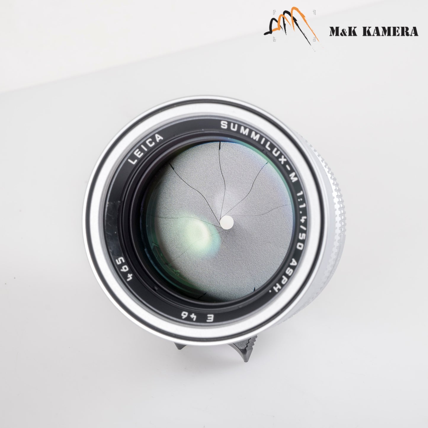 Leica Summilux-M 50mm/F1.4 E46 ASPH Silver Lens Germany 11892 #23887