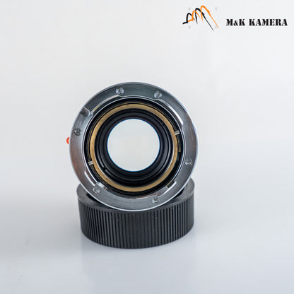 Leica Summicron-M 50mm/F2.0 11615 Rigid 50 Jahre Silver **Rare** 11615 #22690
