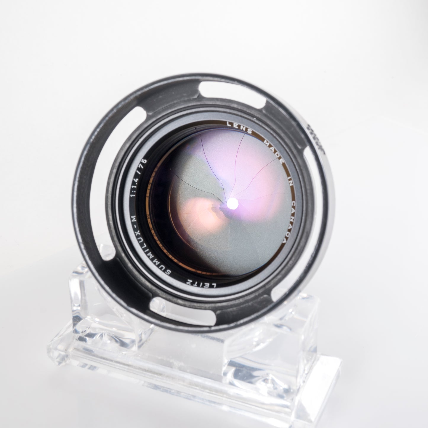 LEITZ Leica Summilux-M 75mm/F1.4 Ver.I Lens Yr.1981 Canada 11814 #23820