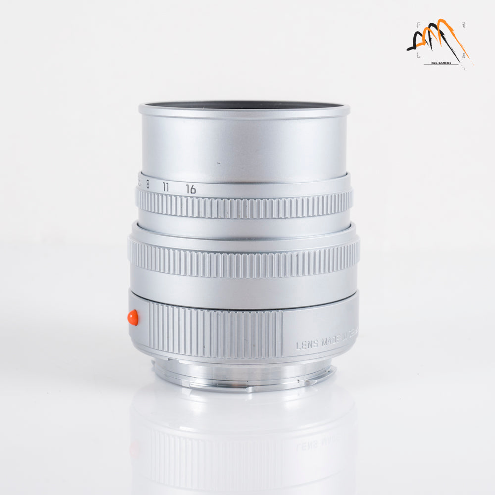 Leica Summicron-M 50mm/F2.0 V Silver Lens Yr.2001 Germany 11816 #23765