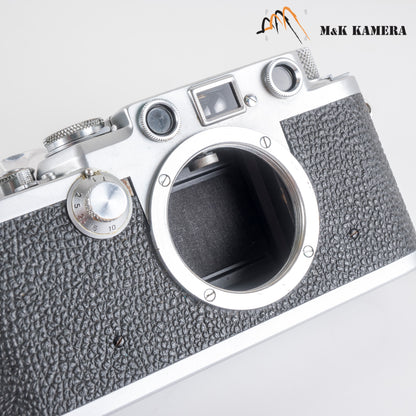 Leica IIIF Screw Mount Silver Film Rangefinder Camera #23889