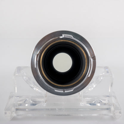 LEITZ Leica Elmar M 90mm/F4.0 Silver Lens Yr.1965 Germany #23857