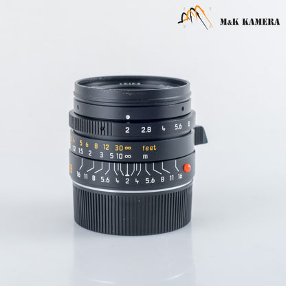 Leica Summicron-M 28mm/F2.0 ASPH Black Lens Yr.2003 Germany 11604 #88734