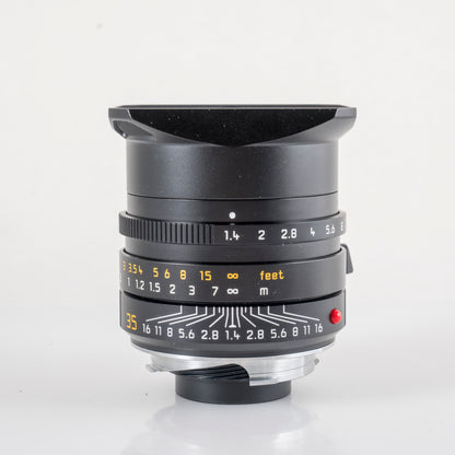 Leica Summilux-M 35mm/F1.4 ASPH/ FLE Black Lens Germany 11663 #11949