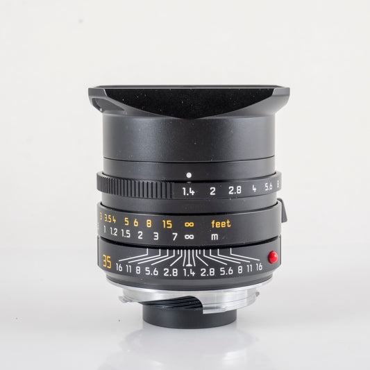 Leica Summilux-M 35mm/F1.4 ASPH/ FLE Black Lens Germany 11663 #11949