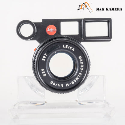 Leica Macro-Elmar-M 90mm/F4.0 Set Black Full set 11629 #88676