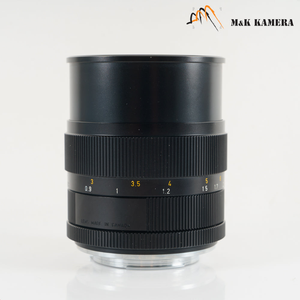 Leica Summicron-R 90mm/F2.0 E55 Ver.II V2 Lens Yr.1986 Canada #10814
