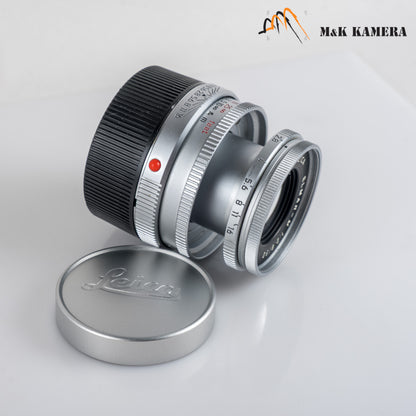Leica Elmar-M 50mm/F2.8 Ver.II Silver Lens Yr.1995 11823 #88760